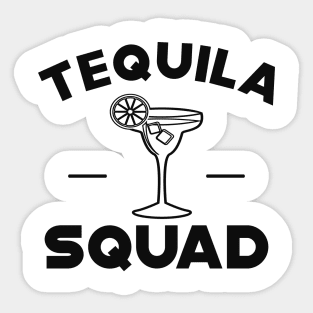 Bridesmaid / Bride - Tequila Squad Sticker